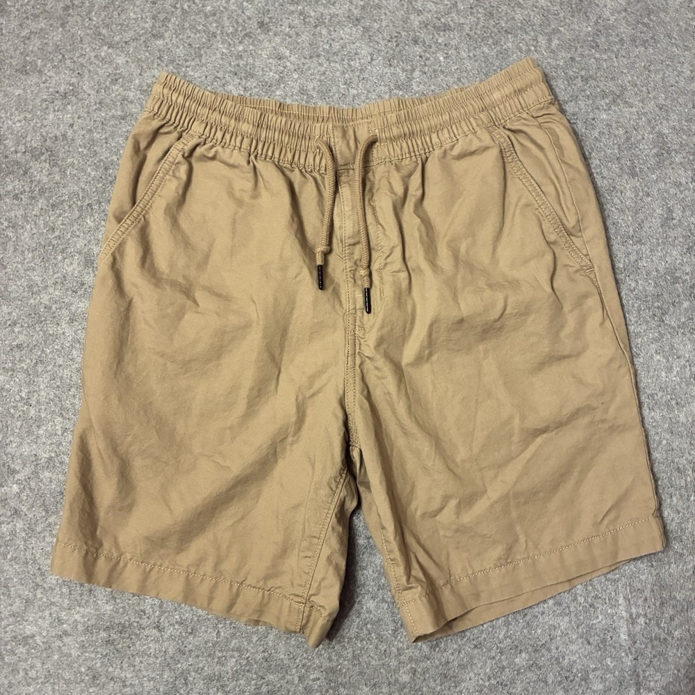 Patagonia Mens Small All Wear Hemp Chino Shorts Khaki Tan Lightweight Drawstring